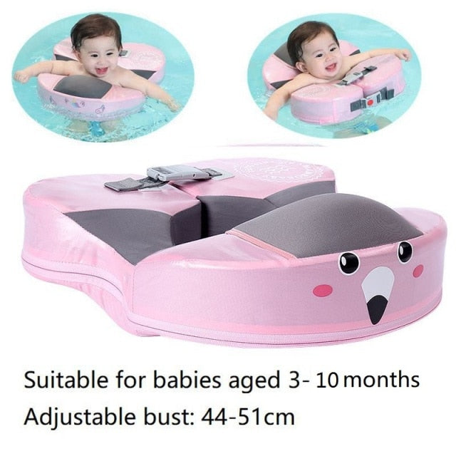 Non-inflatable Baby Floater Infant Swim Waist Float Lying Swimming Ring Floats Water Pool Accessories Swim Trainer For Infant