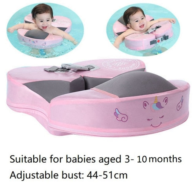 Non-inflatable Baby Floater Infant Swim Waist Float Lying Swimming Ring Floats Water Pool Accessories Swim Trainer For Infant