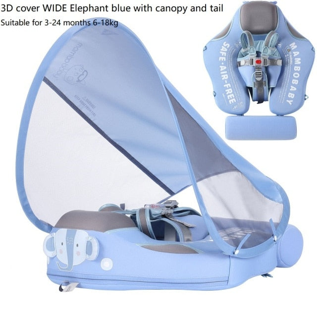 Non-inflatable Baby Floater Infant Swim Waist Float Lying Swimming Ring Floats Water Pool Accessories Swim Trainer For Infant