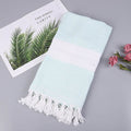 Turkish Beach Towel Sports Sauna Tassel Shawls for Women Outdoor Sunscreen Pahom Manta for Female