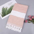 Turkish Beach Towel Sports Sauna Tassel Shawls for Women Outdoor Sunscreen Pahom Manta for Female