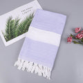 Turkish Beach Towel Sports Sauna Tassel Shawls for Women Outdoor Sunscreen Pahom Manta for Female