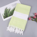 Turkish Beach Towel Sports Sauna Tassel Shawls for Women Outdoor Sunscreen Pahom Manta for Female