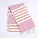 Turkish Beach Towel Sports Sauna Tassel Shawls for Women Outdoor Sunscreen Pahom Manta for Female
