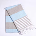 Turkish Beach Towel Sports Sauna Tassel Shawls for Women Outdoor Sunscreen Pahom Manta for Female