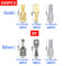 100Pcs/lot 2.8/4.8/6.3mm Female and male Crimp Terminal Connector Gold Brass/Silver Car Speaker Electric Wire Connectors Set