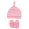 Newborn Baby Hat with Gloves Cotton Bonnet Baby Beanie Hat New Born Gift for Girls Cap Baby Boy Hat Infant Toddler Accessories