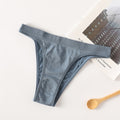 Women's Thong Cotton Panties Sexy Panties G-String Female Underpants Seamless Underwear Ladies Briefs Sexy Lingerie Solid Pantys