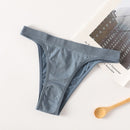 Women's Thong Cotton Panties Sexy Panties G-String Female Underpants Seamless Underwear Ladies Briefs Sexy Lingerie Solid Pantys