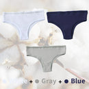 3PCS/Set G-string Panties Cotton Sexy Panties UnderpantsThong Solid Color Women's Underwear Pantys Intimates Lingerie Briefs