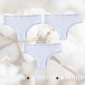 3PCS/Set G-string Panties Cotton Sexy Panties UnderpantsThong Solid Color Women's Underwear Pantys Intimates Lingerie Briefs