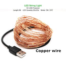 Bright Christmas Lights Xmas Tree Decor Fairy Led Garland Christmas Ornaments Christmas Indoor String Light Decorations For Home