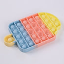 Push Bubble Fidget Toys Adult Stress Relief Sensory Toy Antistress Fidgets Ice Cream Board Soft Squishy Bubble Anti-Stress Game