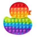 Push Bubble Fidget Toys Adult Stress Relief Sensory Toy Antistress Fidgets Ice Cream Board Soft Squishy Bubble Anti-Stress Game