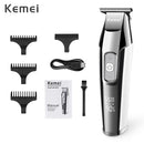 Kemei Professional Hair Clipper for Men LCD Digital Electric Trimmer Haircut Shaving Machine Cutting Barber Clippers Blade Razor