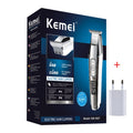 Kemei Professional Hair Clipper for Men LCD Digital Electric Trimmer Haircut Shaving Machine Cutting Barber Clippers Blade Razor