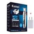 Kemei Professional Hair Clipper for Men LCD Digital Electric Trimmer Haircut Shaving Machine Cutting Barber Clippers Blade Razor