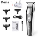 Kemei Professional Hair Clipper for Men LCD Digital Electric Trimmer Haircut Shaving Machine Cutting Barber Clippers Blade Razor