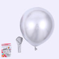 50/30/20pcs Rose Gold Metal Balloons Chrome Metallic ballon Birthday deco Wedding Decoration Anniversary balao metalizado 10inch
