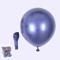 50/30/20pcs Rose Gold Metal Balloons Chrome Metallic ballon Birthday deco Wedding Decoration Anniversary balao metalizado 10inch