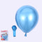 50/30/20pcs Rose Gold Metal Balloons Chrome Metallic ballon Birthday deco Wedding Decoration Anniversary balao metalizado 10inch