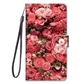 Fashion Flower Phone Case For Xiaomi Redmi Note 4 4X 4A 5 5A 6 6A 7 7A 8 8A 8T Pro 3S GO Flip Leather Stand Book Cover Back Etui