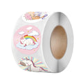 1 inch Cute Unicorn Sticker for Kids 50-500pcs Classic Toy Decor for School Teacher Encouragement Animal Reward Sticker