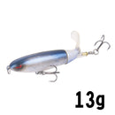 1Pcs Whopper Plopper Fishing Lure 13g/15g/35g Catfish Lures For Fishing Tackle Floating Rotating Tail Artificial Baits Crankbait