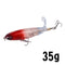 1Pcs Whopper Plopper Fishing Lure 13g/15g/35g Catfish Lures For Fishing Tackle Floating Rotating Tail Artificial Baits Crankbait