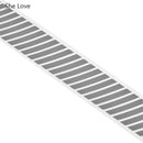 Chzimade 100x3cm Heat-transfer Reflective PET Tape Sticker Vinyl Film Silver Iron On Fabric Reflective Clothes Diy Sewing Crafts