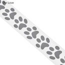 Chzimade 100x3cm Heat-transfer Reflective PET Tape Sticker Vinyl Film Silver Iron On Fabric Reflective Clothes Diy Sewing Crafts