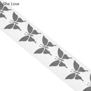 Chzimade 100x3cm Heat-transfer Reflective PET Tape Sticker Vinyl Film Silver Iron On Fabric Reflective Clothes Diy Sewing Crafts