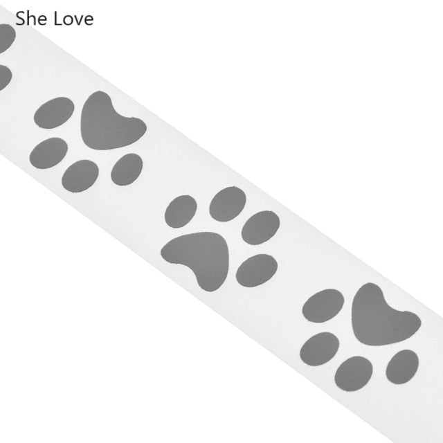 Chzimade 100x3cm Heat-transfer Reflective PET Tape Sticker Vinyl Film Silver Iron On Fabric Reflective Clothes Diy Sewing Crafts