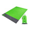 200CM Large Beach Mat Anti Sand-free Beach Anti Sand Beach Towel Blanket Pad Camping Bed Picnic 4 Anchor Wind Prevent Sand Proof