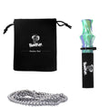 HONEYPUFF Resin& Silicone Hookah Mouthpiece with Stainless Chain boquillas cachimba Shisha Mouthtips narguile Chicha Accessories