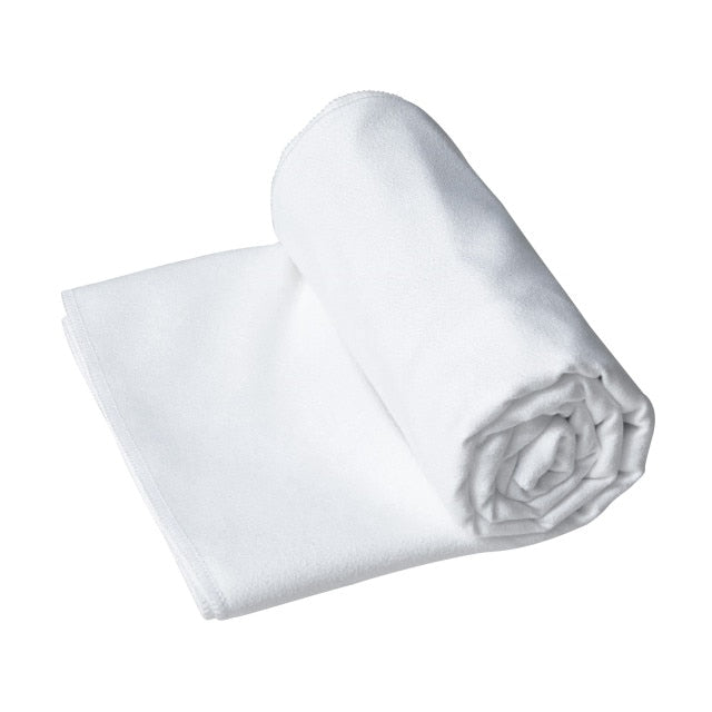 Quick Drying Sports Towel Portable Water Absorbent&Sweat-Absorbent Towel Double-Sided Fleece Swimming Towel Beach Bath Towel