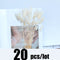 14pcs 7pcs Colorful Bulrush Grass Natural Dried Flowers Artificial Home Wedding Living Room Decoration Accessories Long Bouquet