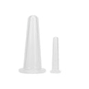 2pcs Silicone Cupping Suction Can Vacuum Face Massage Cup for Facial Leg Arm Relaxation Household Health Care Tool
