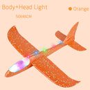 50X48CM Hand Throw Airplane EPP Foam Launch Fly Glider Planes Model Aircraft Outdoor Fun Toys for Children Party Game Boys Gift