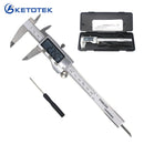 Digital Vernier Caliper 6 Inch 150mm Stainless Steel Electronic Metal Caliper Micrometer Depth Measuring Tools