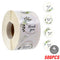100-500pcs Thank You Sticker Envelope Seal Scrapbook Sticker Pink Heart Cute Round Sticker Stationery Label Stickers