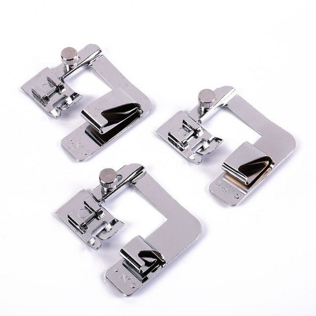 11pcs/set Cloth Leather Splice Presser Foot Durable Accessories Metal Multifunction Foot for Household Sewing Machines