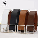 JIFANPAUL New style denim men's and women's waist wide belt PU Japanese pin buckle belt men's Korean jeans belt  belt for women