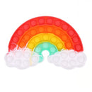 Push  Bubble Fidget Sensory Toy Antistress Push Bubble  Fidget Toy Brain Train Stress Relief for Autism Squeeze Toys