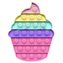 Push  Bubble Fidget Sensory Toy Antistress Push Bubble  Fidget Toy Brain Train Stress Relief for Autism Squeeze Toys