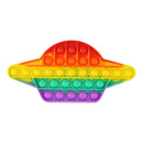 Push  Bubble Fidget Sensory Toy Antistress Push Bubble  Fidget Toy Brain Train Stress Relief for Autism Squeeze Toys