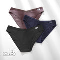 FINETOO Women's Panties Women's Cotton Briefs Female Underpants V Waist Brief Underwear Plus Size Pantys Lingerie M-4XL 3PCS/Set