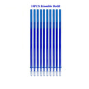 0.5mm Erasable Pen Set  Blue Black Ink Gel Pen Erasable Refill Rod Washable Handle School&Office Writing Stationery Gel Ink Pen