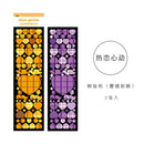 2 Pcs Korean Butterfly Ribbon Love Laser Stickers Cute Junk Journal Stationery Hand Account Happy Plan Deco Sticker Art Supplies
