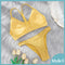 2PCS Bra Set Women Sexy Bralette Sexy Female Underwear Lingerie Basic Stretchy Tank Crop Top Ribbed Tops Girls Fashion Brassiere